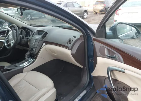 2011 Buick Regal Cxl Russelsheim из США, поврежденный, VIN W04GN5EC3B1088081